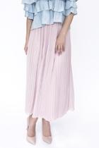  Flat Midi Skirt