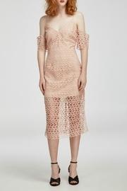  Light Pink Lace Dress