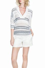  Mixed Jacquard Hoodie