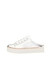  Silver Slide Platform Sneaker