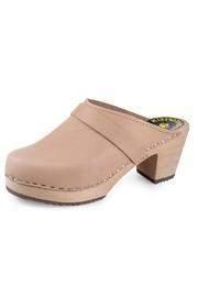  Nude Heel Clog