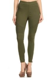  Olive Moto Jeggings