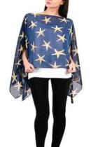  Navy Starfish Cape
