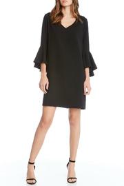  Bell Sleeve V-neck Dress
