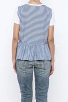  Striped Back Tee