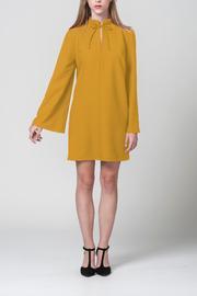  Trendy Golden Yellow Mini Dress
