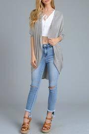  Black Stripe Cardigan