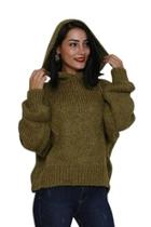  Olive Hoodie Sweater