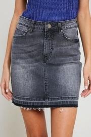  Denim Skirt - Grey