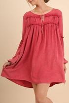  Washed L/s Dress