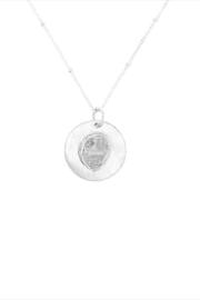  Crystal Disk Necklace