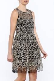  Lurex Pattern Dress