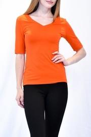  Basic V-neck Tee