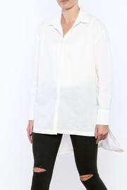  White High-low Shirt