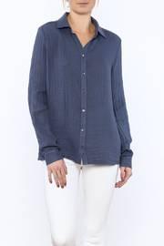  Periwinkle Button Down Top