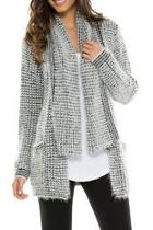  Big Collar Cardigan