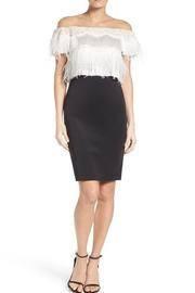  Two-tone Knee Dress