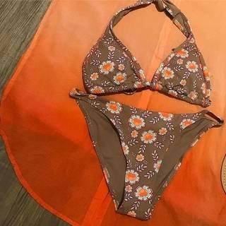 Flower Print Bikini