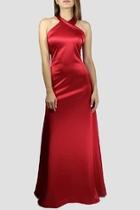  Cross Halter Gown