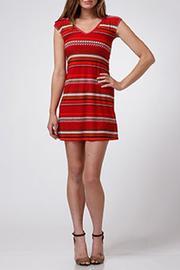  Red Tribal Dress