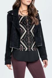  Zipper Waist Trench Coat
