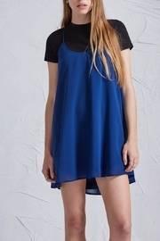  Cross Back Mini Dress