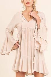  Bell Sleeved Peasant Dress