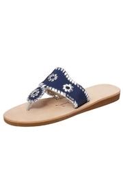  Navy Boating Sandal