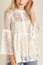  Lace Vintage Bohemian Top
