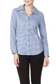  Blue Cotton Blouse