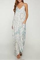  Maria Printed Maxi Dress