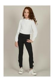 Knit Leggings W/bow