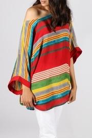  Red-stripe Prisha Top