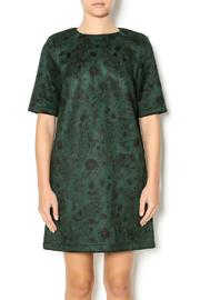  Floral Suede Dress