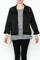  Black Lace Classy Jacket