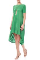  Emerald High Low Dress