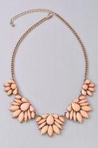 Floral Peachy Necklace