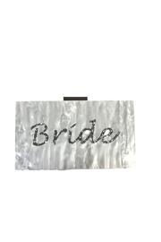  Like Dreams Bride Acrylic Clutch