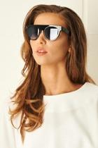  Black Flat Top Sunglasses