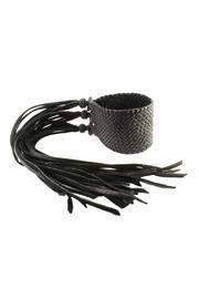  Leather Fringe Cuff