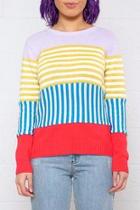  Block Stripe Sweater