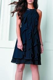  Beaded Navy Dress