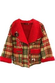  Red Plaid Jacket