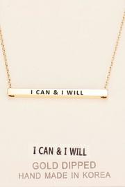  Inspirational Will Necklace