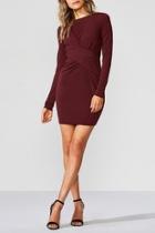 Clandestine Draped Dress