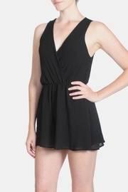  Chiffon Wrap Mini-romper
