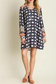 Navy Boho Dress