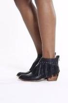  Boots With Fringes Booties