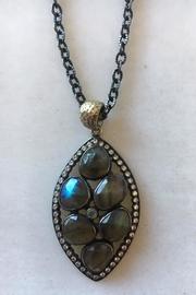  Labradorite Topaz Necklace