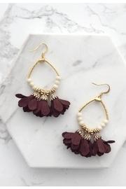  Floral Fringe Earrings